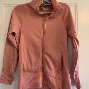 Reebok jacket. Thumb slits. Md